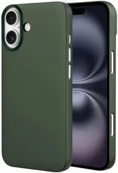 NEKIT Apple iPhone 16 Hoesje met MagSafe Back Cover Dun Groen afbeelding