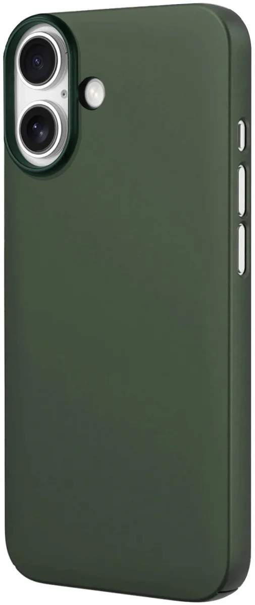 NEKIT Apple iPhone 16 Plus Hoesje met MagSafe Back Cover Dun Groen afbeelding 2