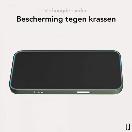 NEKIT Apple iPhone 16 Plus Hoesje met MagSafe Back Cover Dun Groen afbeelding 6