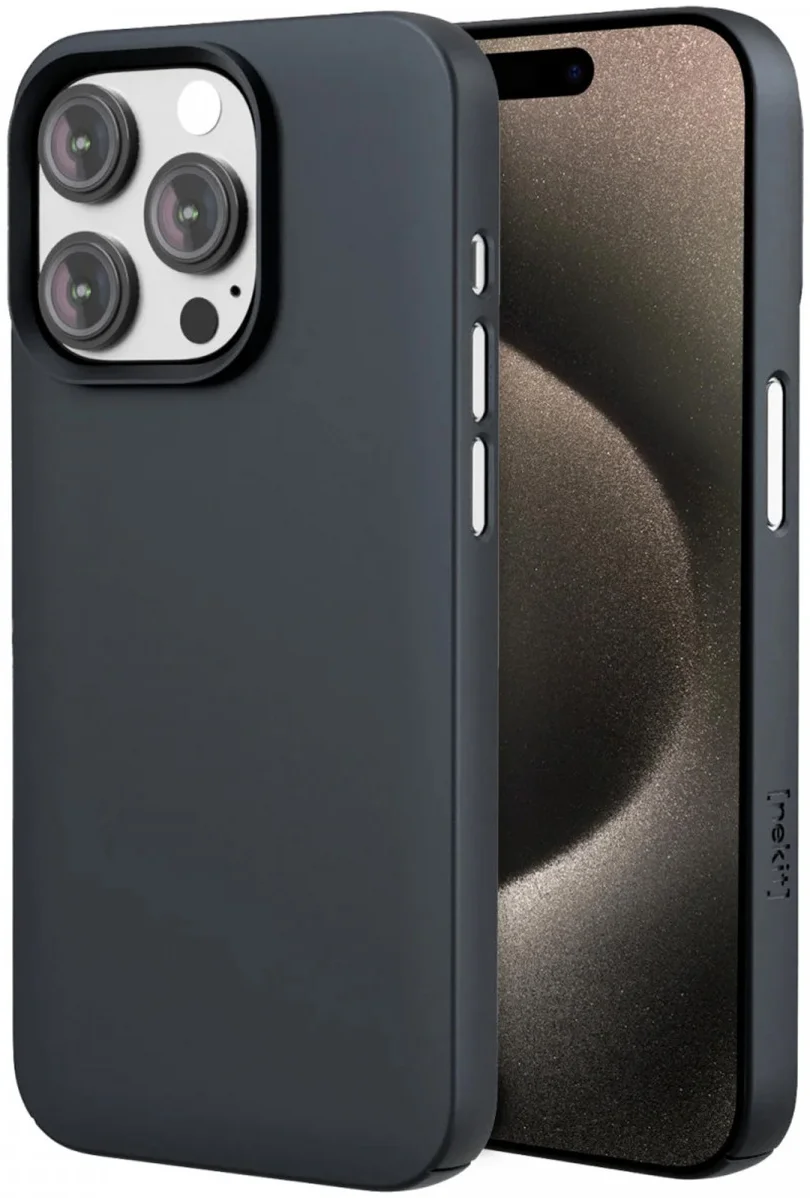 NEKIT Apple iPhone 16 Pro Hoesje met MagSafe Back Cover Dun Blauw afbeelding 1