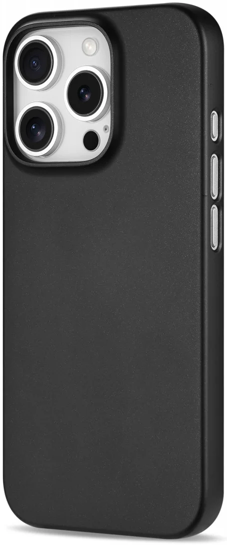 NEKIT Apple iPhone 16 Pro Max Hoesje met MagSafe Back Cover Dun Zwart afbeelding 3
