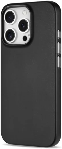 NEKIT Apple iPhone 16 Pro Max Hoesje met MagSafe Back Cover Dun Zwart afbeelding 3