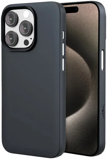 NEKIT Apple iPhone 16 Pro Max Hoesje met MagSafe Back Cover Dun Blauw afbeelding 1