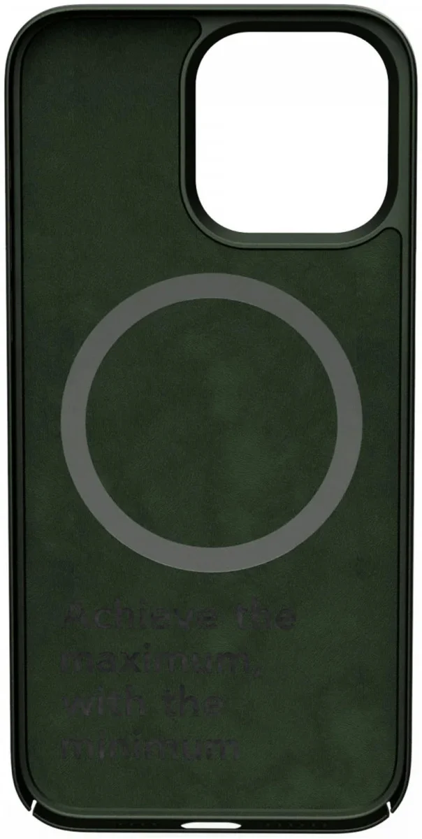 NEKIT Apple iPhone 16 Pro Max Hoesje met MagSafe Back Cover Dun Groen afbeelding 9