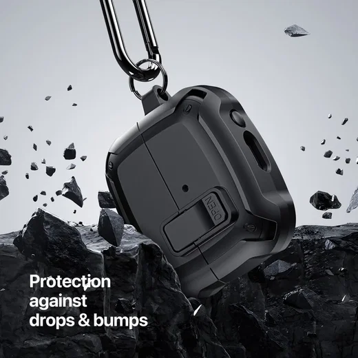 Dux Ducis SECH Case Samsung Galaxy Buds 3 / 3 Pro Hoesje Zwart afbeelding 9