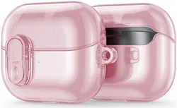 Dux Ducis SECI Samsung Galaxy Buds 3 / 3 Pro Hoesje Roze afbeelding