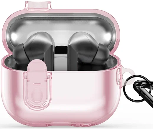 Dux Ducis SECI Samsung Galaxy Buds 3 / 3 Pro Hoesje Roze afbeelding 2