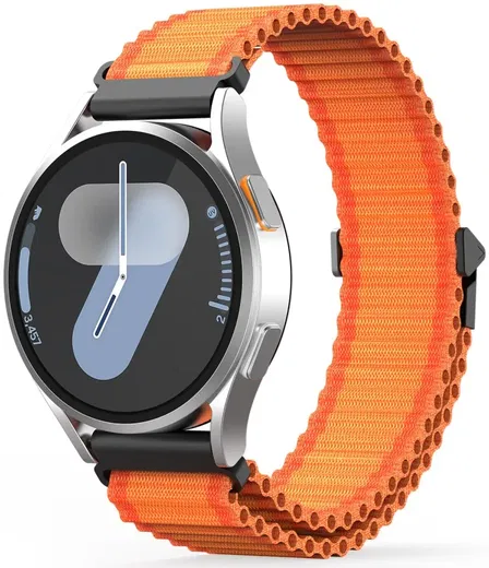 Dux Ducis Strap YC - Universeel Smartwatch 20MM Bandje - Oranje afbeelding 2