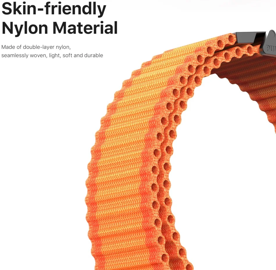 Dux Ducis Strap YC - Universeel Smartwatch 20MM Bandje - Oranje afbeelding 4