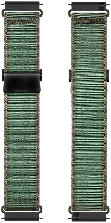 Dux Ducis Strap YC - Universeel Smartwatch 20MM Bandje - Groen afbeelding 1