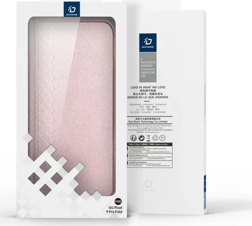 Dux Ducis Bril Google Pixel 9 Pro Fold Hoesje Back Cover Roze afbeelding 12