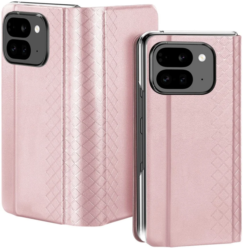 Dux Ducis Bril Google Pixel 9 Pro Fold Hoesje Back Cover Roze afbeelding 2
