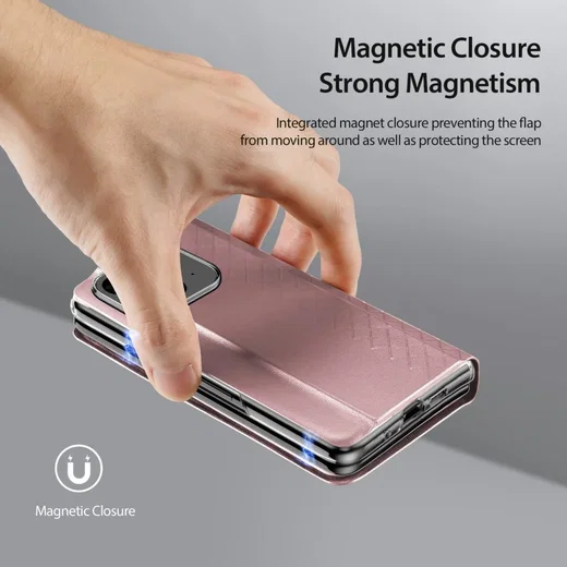 Dux Ducis Bril Google Pixel 9 Pro Fold Hoesje Back Cover Roze afbeelding 5