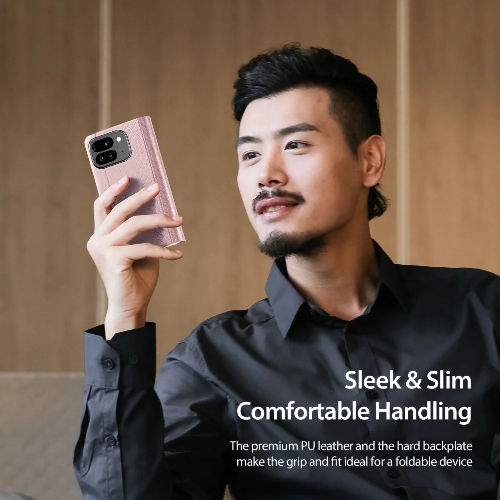 Dux Ducis Bril Google Pixel 9 Pro Fold Hoesje Back Cover Roze afbeelding 8