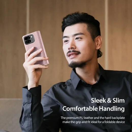 Dux Ducis Bril Google Pixel 9 Pro Fold Hoesje Back Cover Roze afbeelding 8