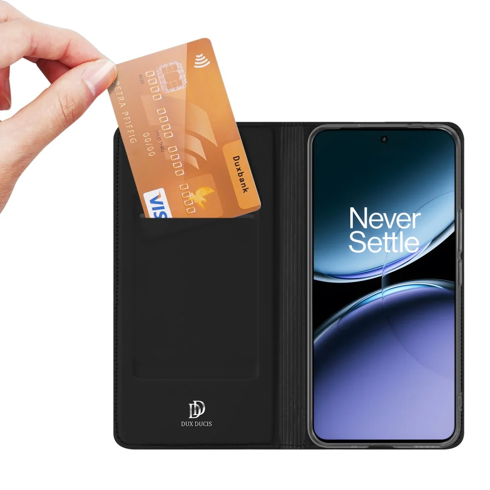 Dux Ducis Skin Pro OnePlus Nord 4 Hoesje Portemonnee Zwart afbeelding 2