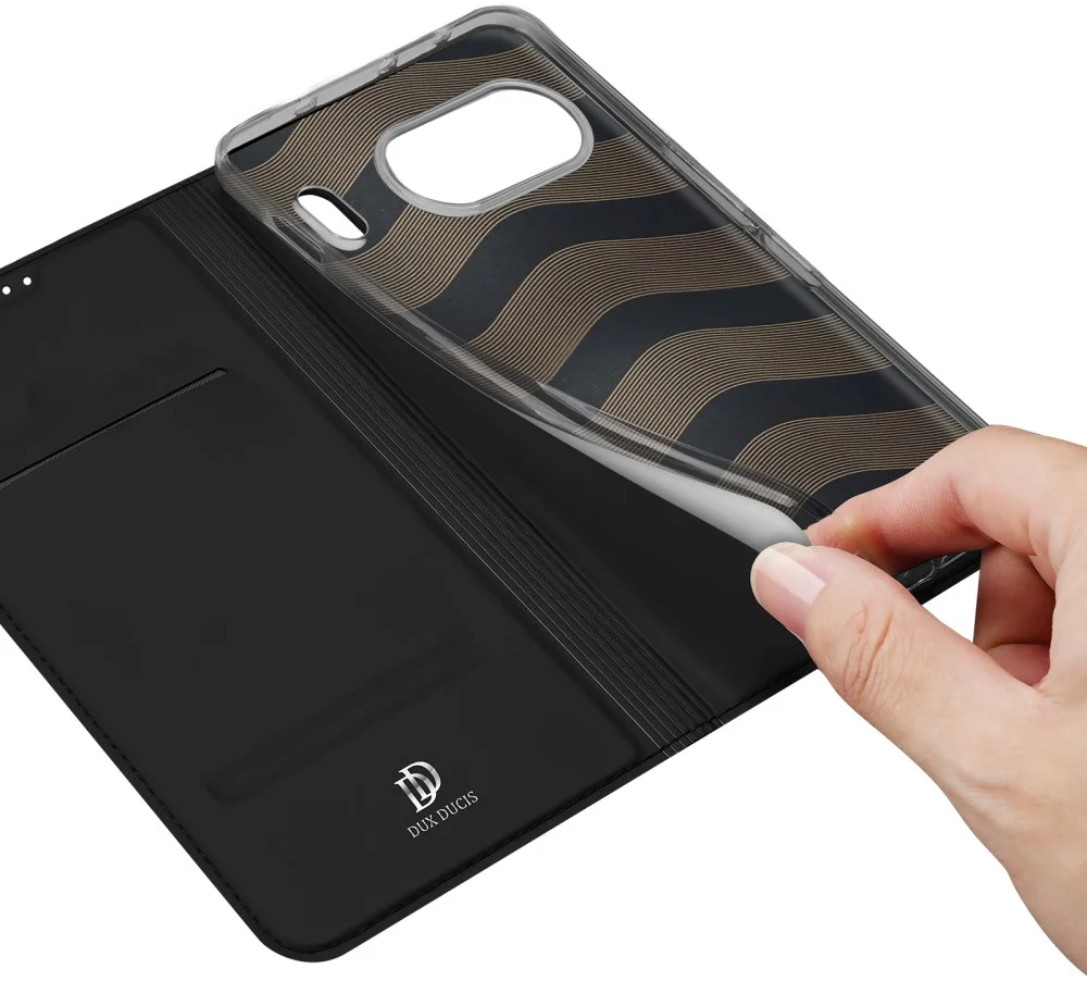 Dux Ducis Skin Pro OnePlus Nord 4 Hoesje Portemonnee Zwart afbeelding 8