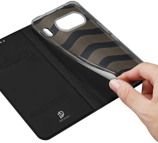 Dux Ducis Skin Pro OnePlus Nord 4 Hoesje Portemonnee Zwart afbeelding 8