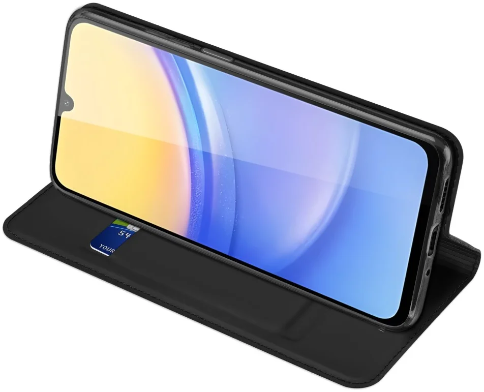 Dux Ducis Skin Pro Samsung Galaxy A16 Hoesje Portemonnee Zwart afbeelding 5