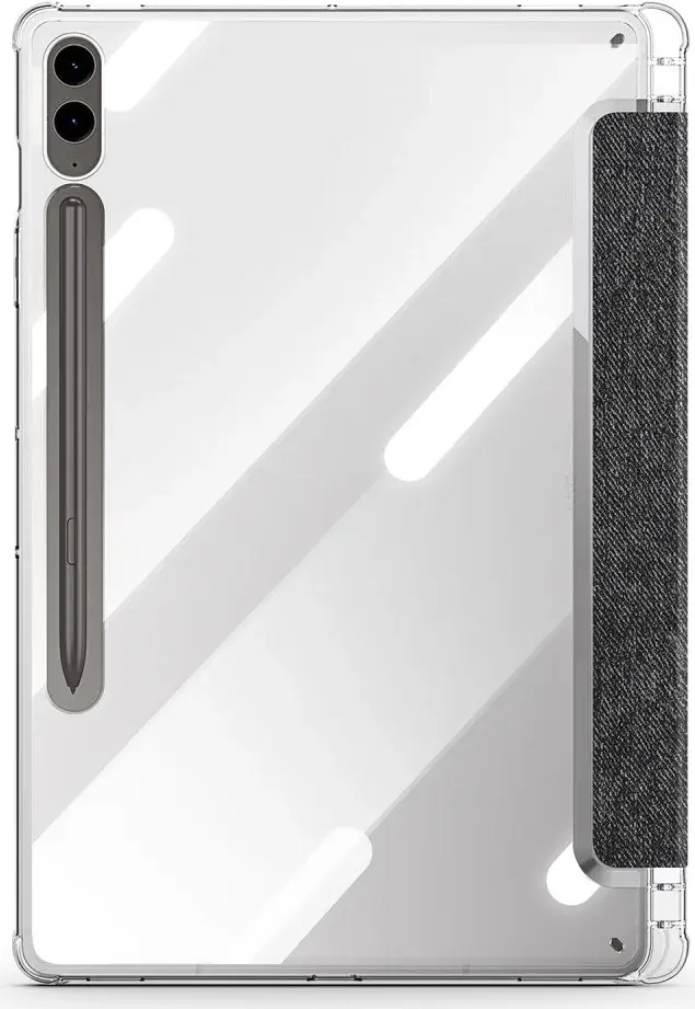 Dux Ducis Unid Samsung Galaxy Tab S10 Plus Hoes Book Case Transparant Zwart afbeelding 2