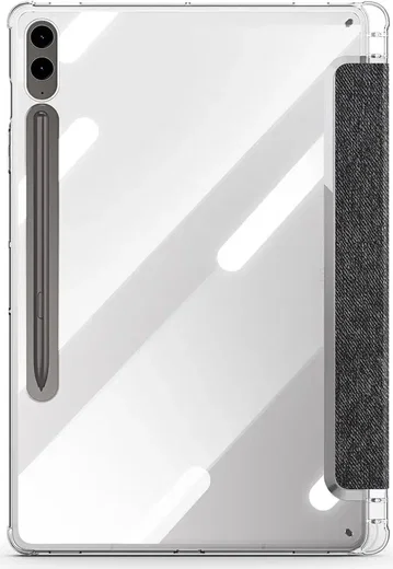 Dux Ducis Unid Samsung Galaxy Tab S10 Plus Hoes Book Case Transparant Zwart afbeelding 2