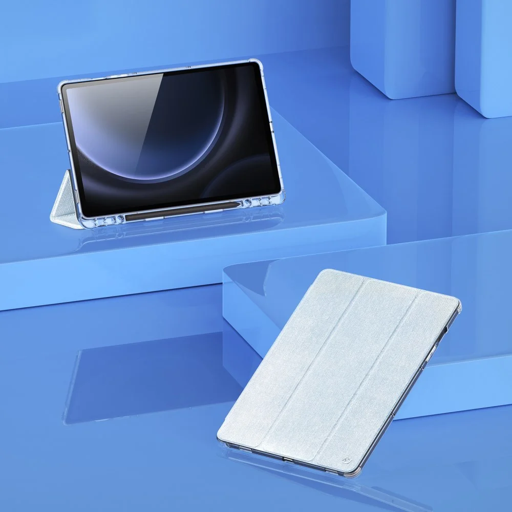 Dux Ducis Unid Samsung Galaxy Tab S10 Plus Hoes Book Case Transparant Blauw afbeelding 10