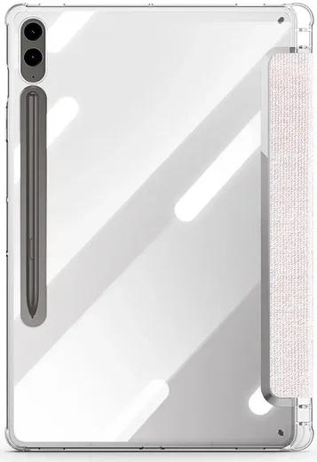 Dux Ducis Unid Samsung Galaxy Tab S10 Plus Hoes Book Case Transparant Roze afbeelding 2