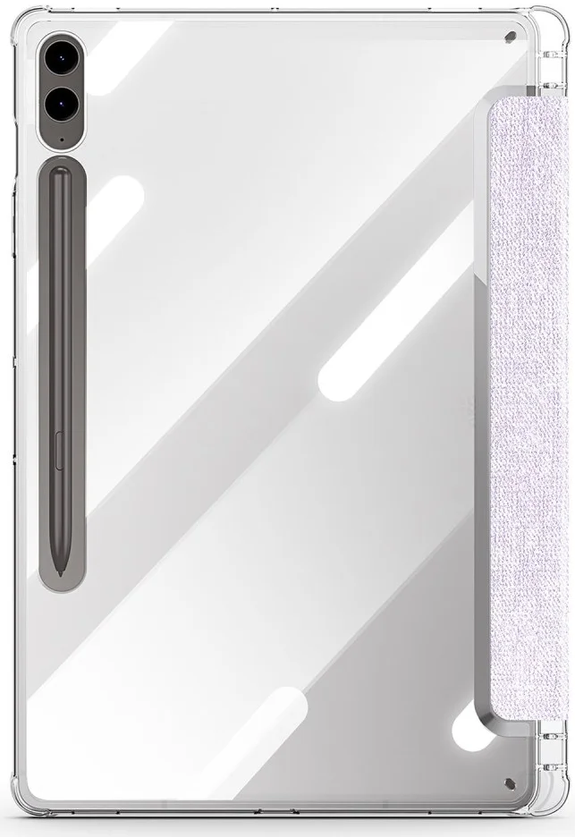 Dux Ducis Unid Samsung Galaxy Tab S10 Plus Hoes Book Case Transparant Paars afbeelding 2