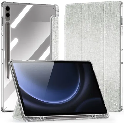 Dux Ducis Unid Samsung Galaxy Tab S10 Plus Hoes Book Case Transparant Groen afbeelding 1