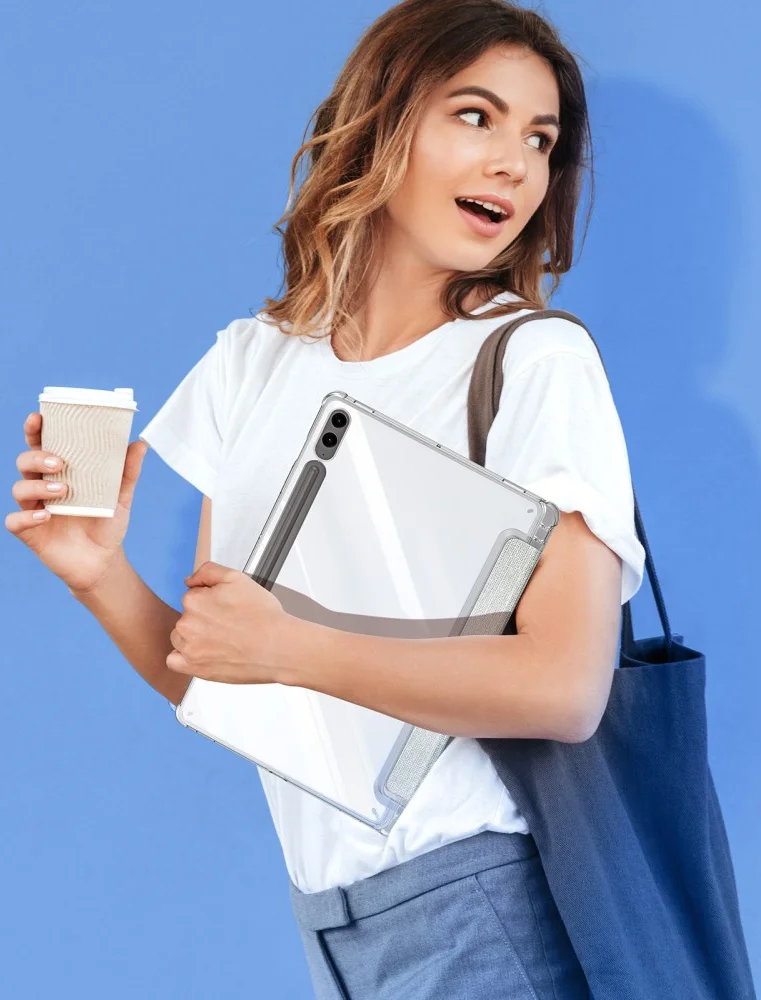 Dux Ducis Unid Samsung Galaxy Tab S10 Plus Hoes Book Case Transparant Groen afbeelding 9