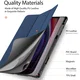 Dux Ducis Domo Samsung Galaxy Tab S10 Plus Hoes Tri-Fold Book Case Blauw afbeelding 8