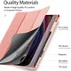 Dux Ducis Domo Samsung Galaxy Tab S10 Plus Hoes Tri-Fold Book Case Roze afbeelding 10