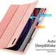 Dux Ducis Domo Samsung Galaxy Tab S10 Plus Hoes Tri-Fold Book Case Roze afbeelding 4