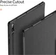 Dux Ducis Domo Samsung Galaxy Tab S10 Ultra Hoes Tri-Fold Book Case Zwart afbeelding 9