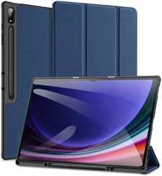 Dux Ducis Domo Samsung Galaxy Tab S10 Ultra Hoes Tri-Fold Book Case Blauw afbeelding