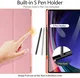 Dux Ducis Domo Samsung Galaxy Tab S10 Ultra Hoes Tri-Fold Book Case Roze afbeelding 4