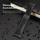 Dux Ducis YA - Samsung Galaxy Watch Ultra Bandje - Echt Leer - Zwart afbeelding 10