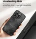 Ringke Onyx Apple iPhone 16 Pro Max Hoesje Flexibel TPU Back Cover Camo Zwart afbeelding 5