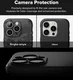 Ringke Onyx Apple iPhone 16 Pro Max Hoesje Flexibel TPU Back Cover Camo Zwart afbeelding 8