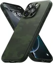 Ringke Onyx Apple iPhone 16 Pro Max Hoesje Flexibel TPU Back Cover Camo Groen