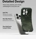 Ringke Onyx Apple iPhone 16 Pro Max Hoesje Flexibel TPU Back Cover Camo Groen afbeelding 7