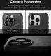 Ringke Onyx Magnetic Apple iPhone 16 Pro Max Hoesje MagSafe Camo Zwart afbeelding 10