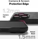 Ringke Onyx Magnetic Apple iPhone 16 Pro Max Hoesje MagSafe Camo Zwart afbeelding 8