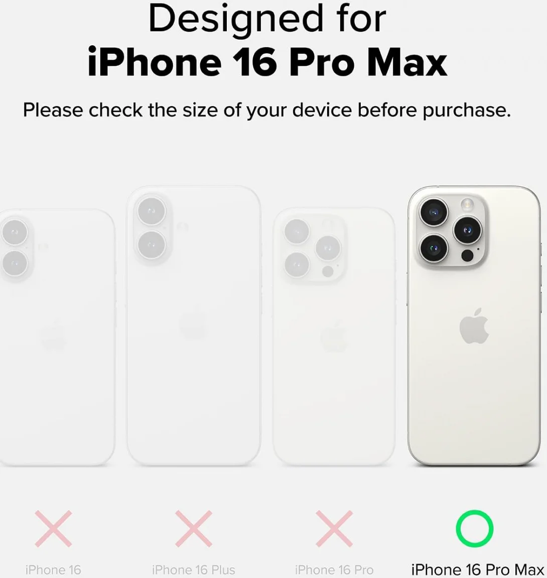 Ringke Rugged Gear iPhone 16 Pro Max Hoesje Back Cover Zwart afbeelding 3