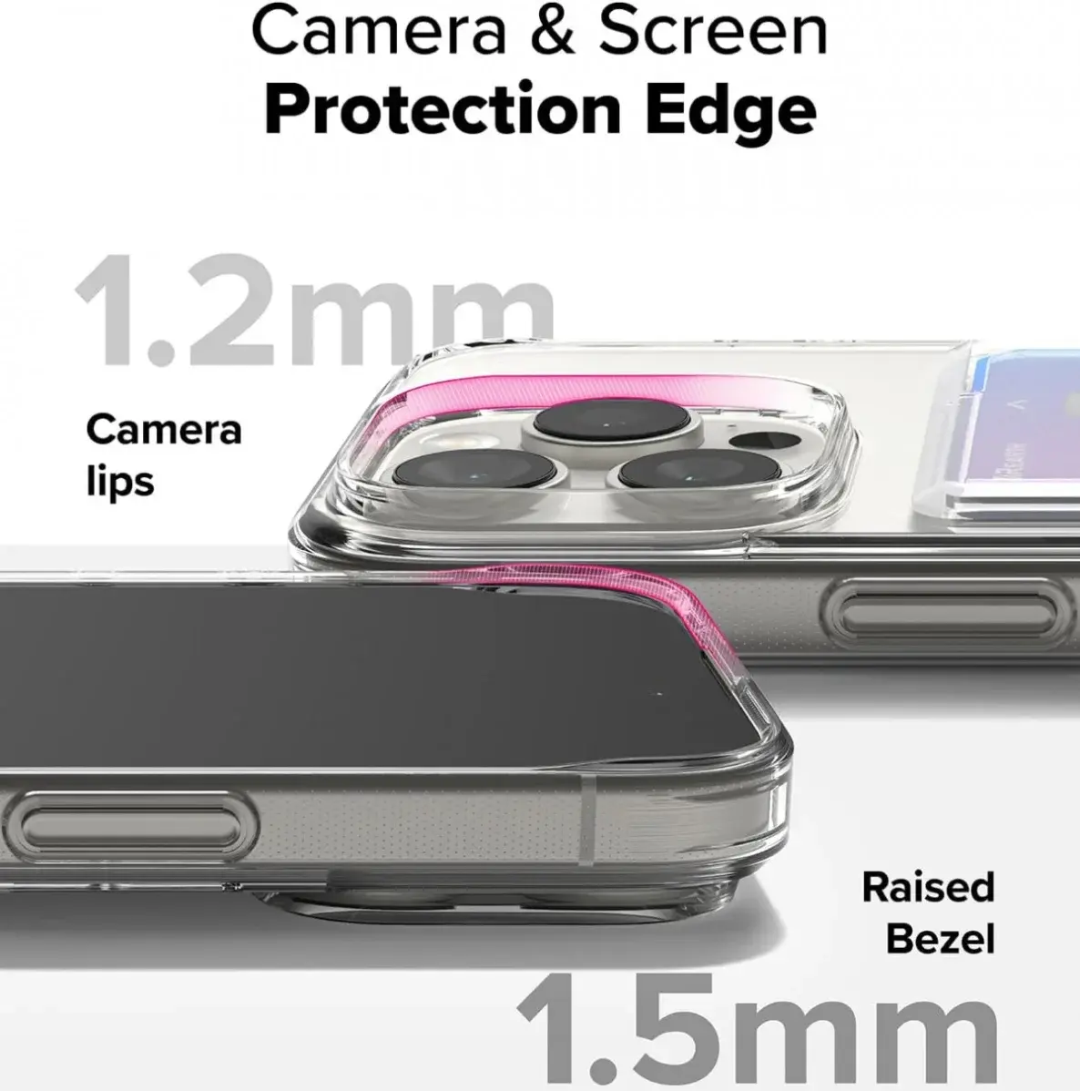 Ringke Fusion Card Apple iPhone 16 Pro Hoesje Kaarthouder Transparant afbeelding 10