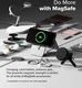 Ringke Fusion Bold Magnetic Apple iPhone 16 Pro Hoesje MagSafe Back Cover Zwart afbeelding 5