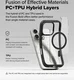 Ringke Fusion Bold Magnetic Apple iPhone 16 Pro Hoesje MagSafe Back Cover Zwart afbeelding 6