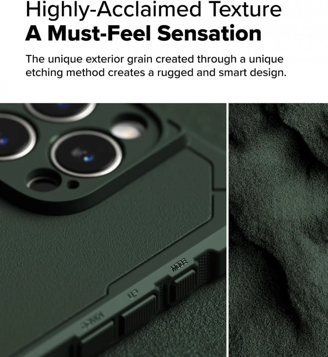 Ringke Rugged Gear Magnetic Apple iPhone 16 Pro Hoesje MagSafe Groen afbeelding 7