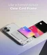 Ringke Fusion Card Apple iPhone 16 Plus Hoesje Kaarthouder Transparant afbeelding 6