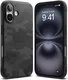 Ringke Onyx Apple iPhone 16 Plus Hoesje Flexibel TPU Back Cover Camo Zwart afbeelding 2